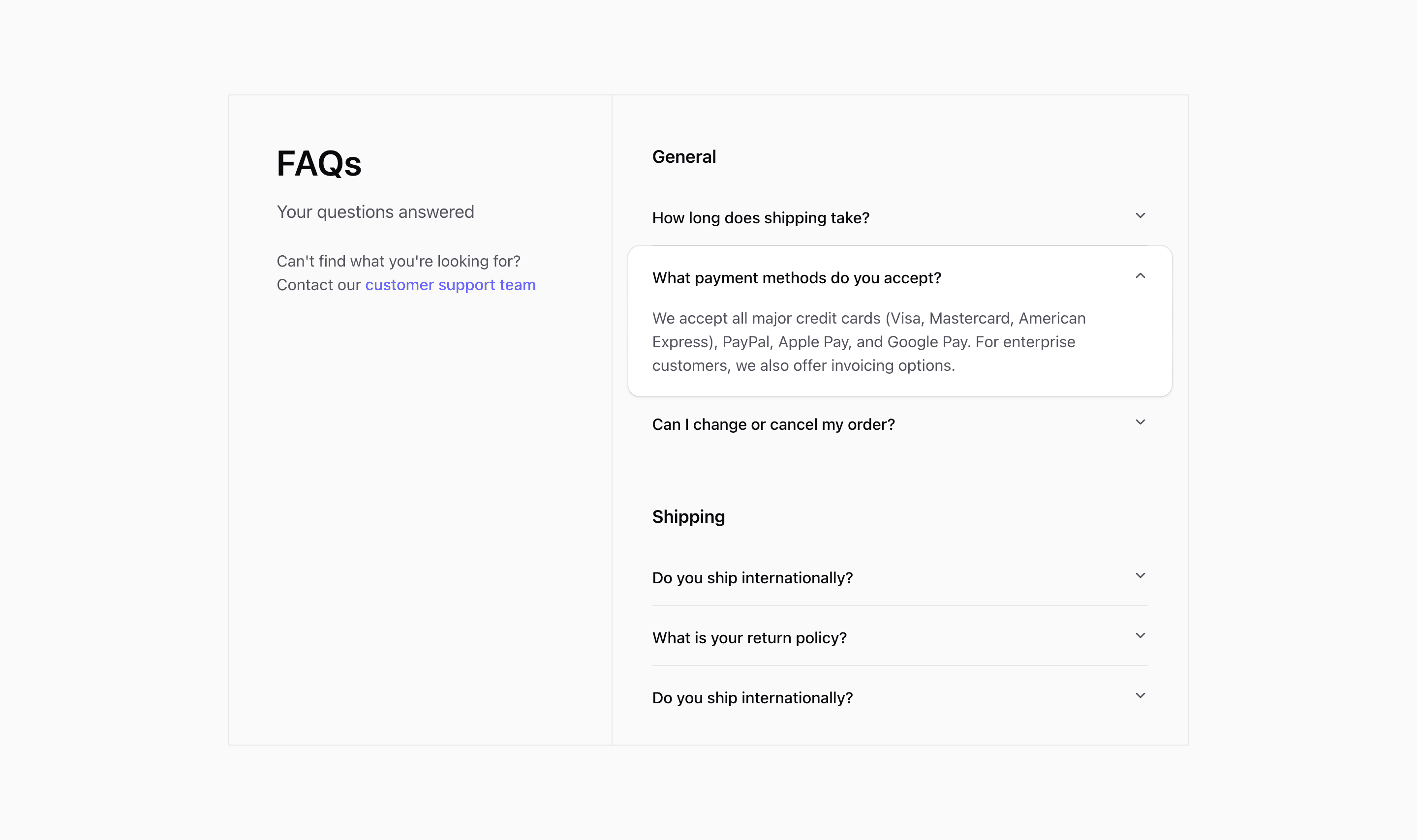 faqs