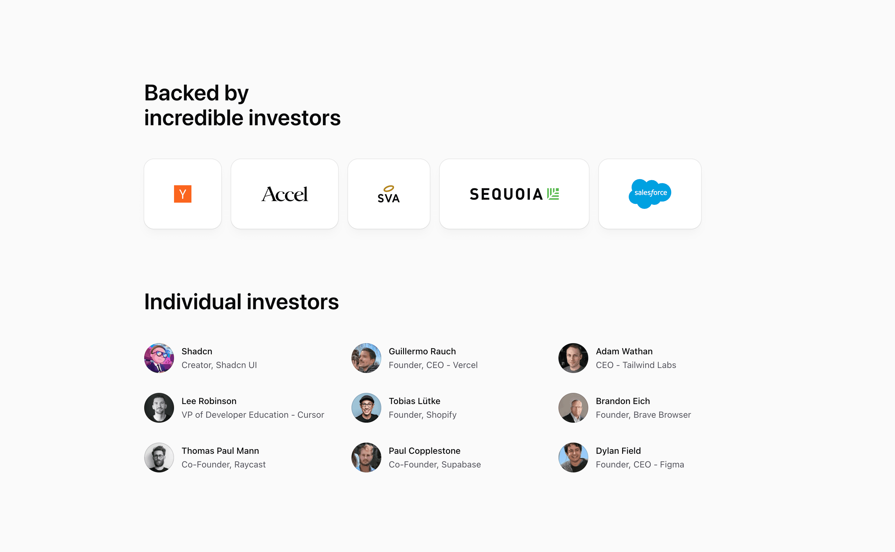 investors