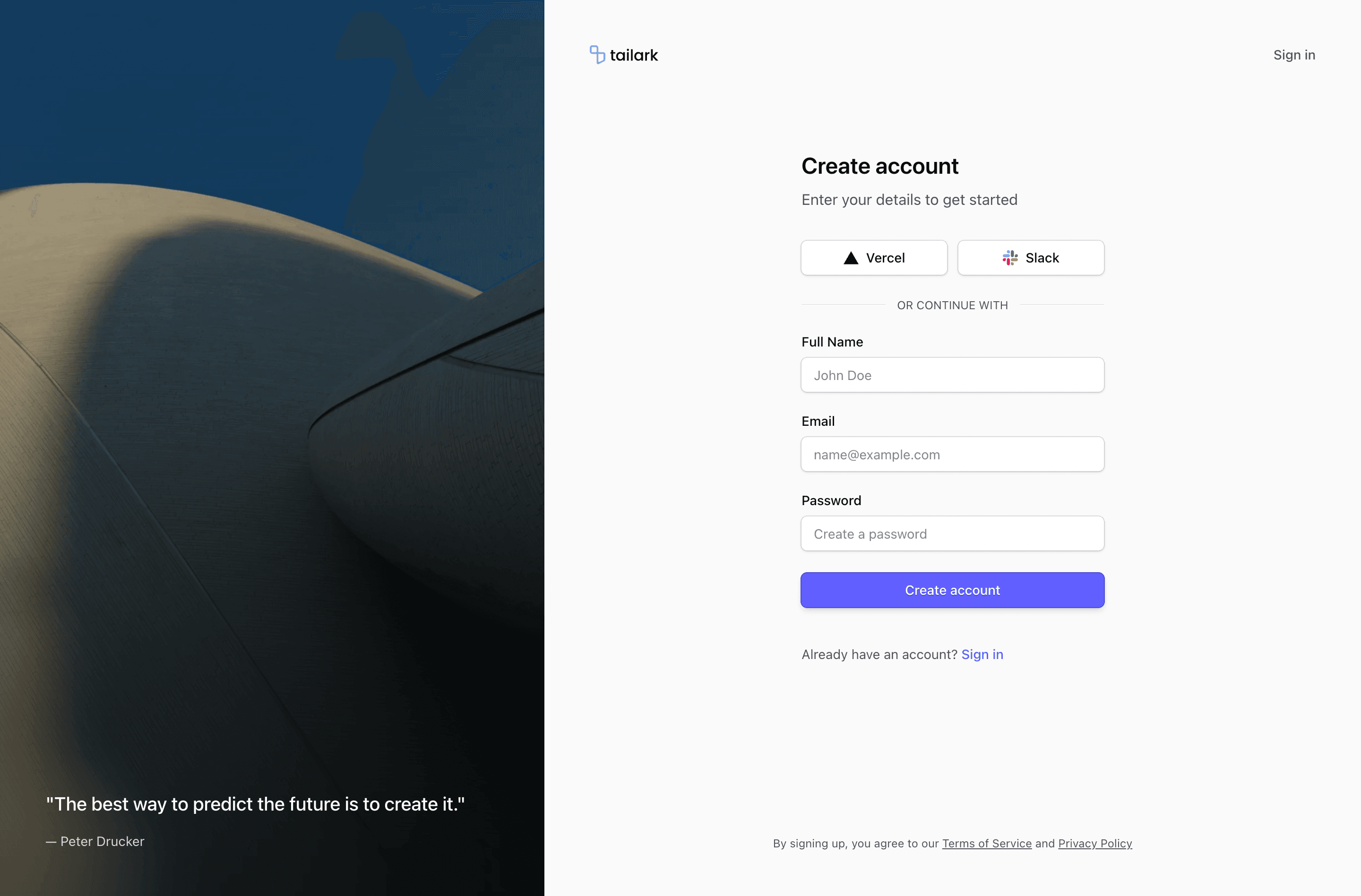 sign-up